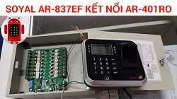 Hướng dẫn đấu nối Soyal AR-837EF phân tầng thang máy