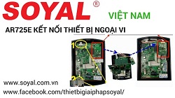 Kết nối các thiết bị ngoại vi với AR725EV2