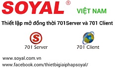 Video hướng dẫn mở đồng thời phần mềm 701Server/Client